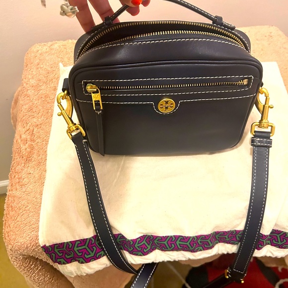 Tory Burch Leather Camera Crossbody - Picture 5 of 5